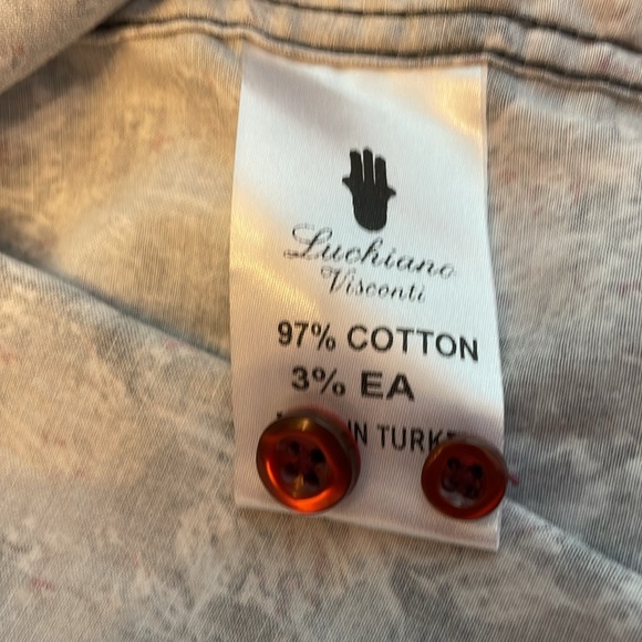 Men’s skull motif long sleeve shirt. - Picture 5 of 5